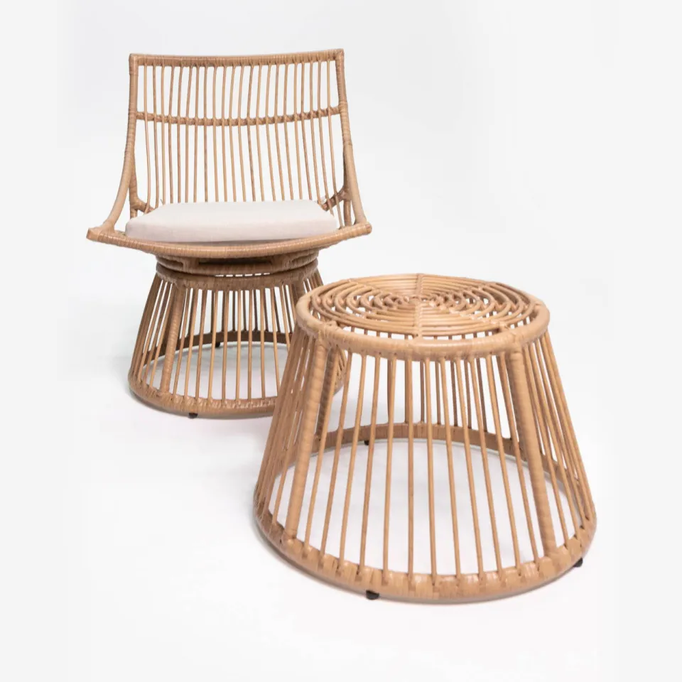 Sissy-Boy Wicker stoel Alatna lichtbruin, foto 5