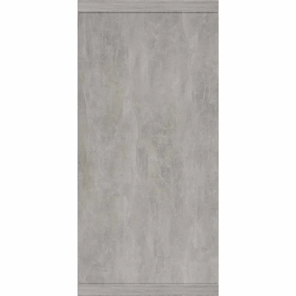 vidaXL Dressoir 88x30x65 cm bewerkt hout betongrijs grijs, foto 4