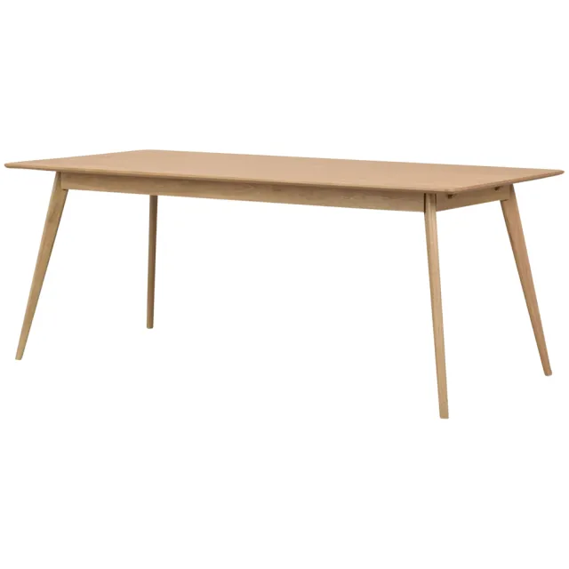 Rowico Home Yumi verlengbare houten eettafel naturel - 190 x 90 cm, foto 2