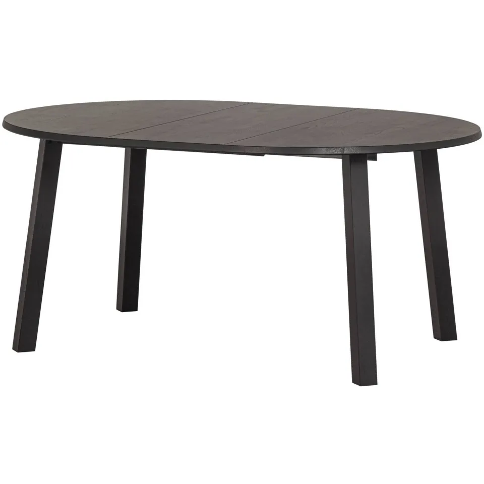 WOOOD Janne Uitschuifbare Eettafel Rond 120Ø cm - Eiken - Dakargrau, foto 6