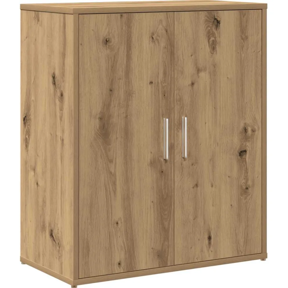 vidaXL Dressoir Artisan Eiken 60x31x70 cm Engineered Wood, foto 3