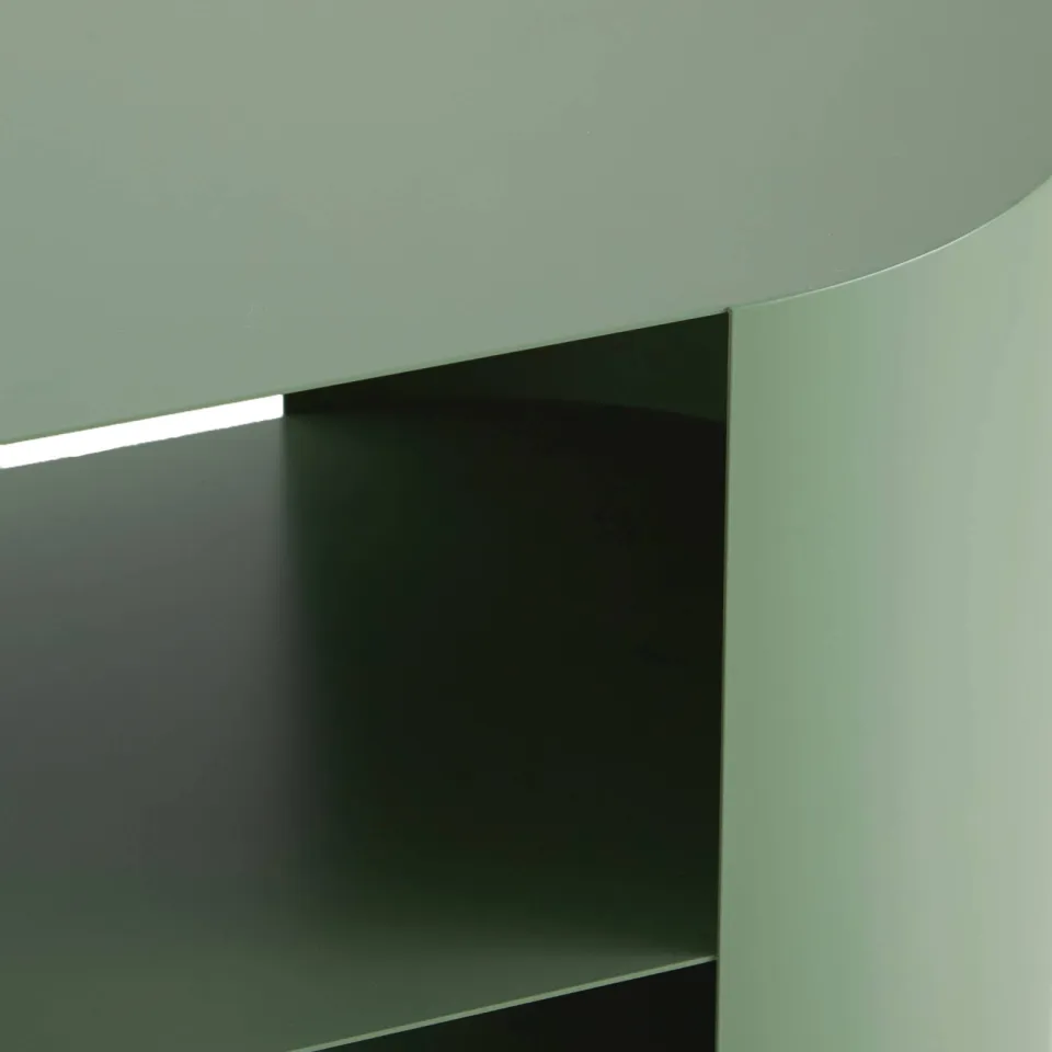 NOUS Living Façade nachtkastje groen, foto 5