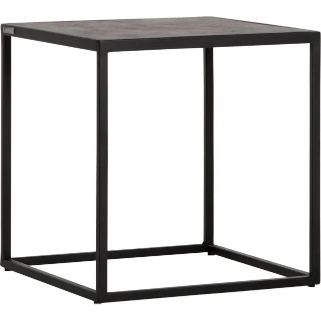 Must Living Bijzettafel Harmony Vierkant Zwart