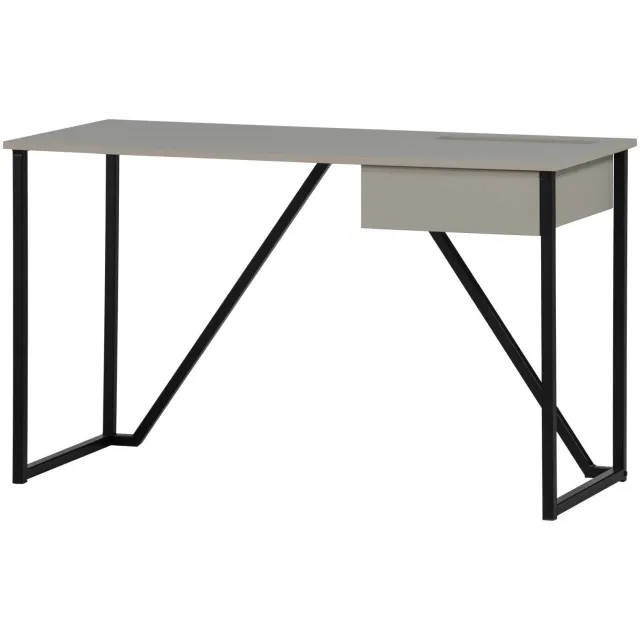 WOOOD New Julius bureau grijs dust