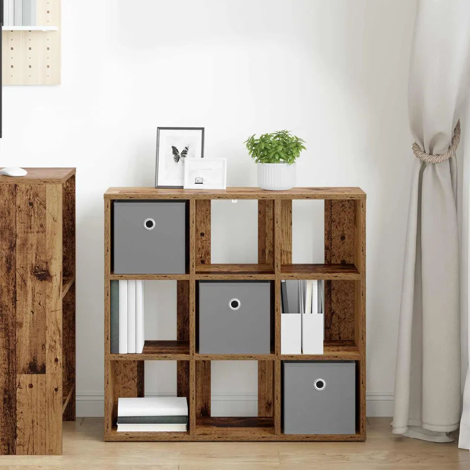 vidaXL Dressoir Oudhout 73,5 x 24 x 69,5 cm bruin, foto 4