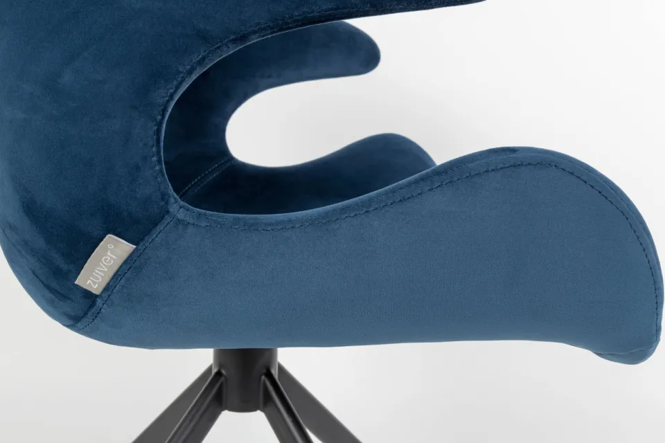 Zuiver Mia eetkamerstoel donkerblauw, foto 5