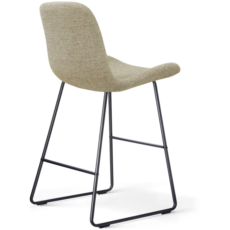 Nolon Nino-Fé barkruk taupe melange - zwart onderstel - 65 cm, foto 3