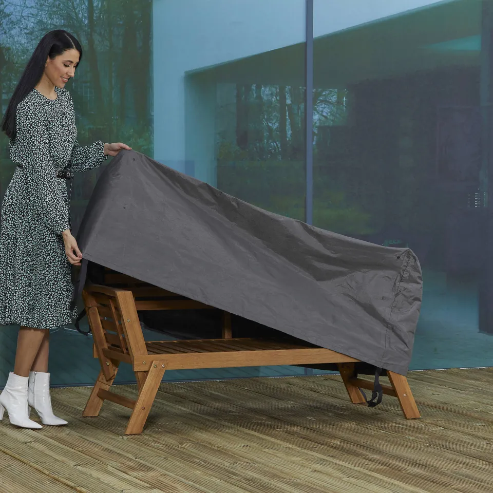 Winza Outdoor Covers tuinmeubelhoes ligbed grijs, foto 4