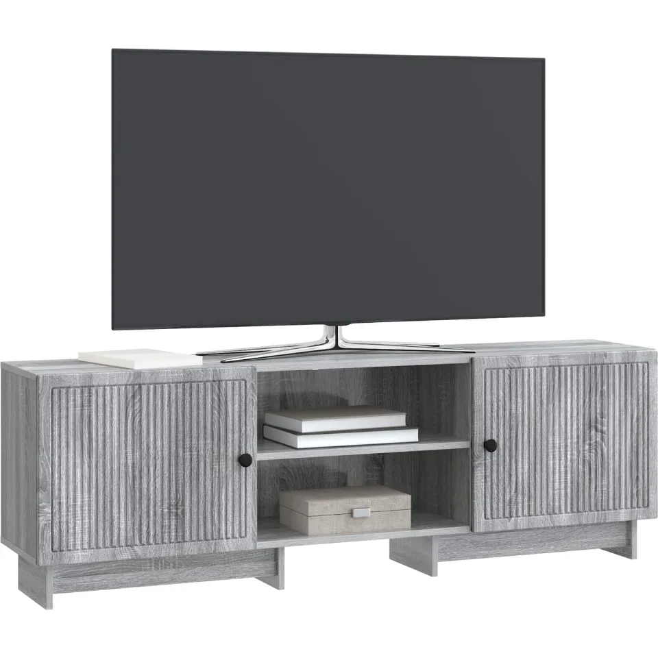 vidaXL TV-kast 150 x 31 x 50 cm Grijs Sonoma Geconstrueerd hout, foto 3