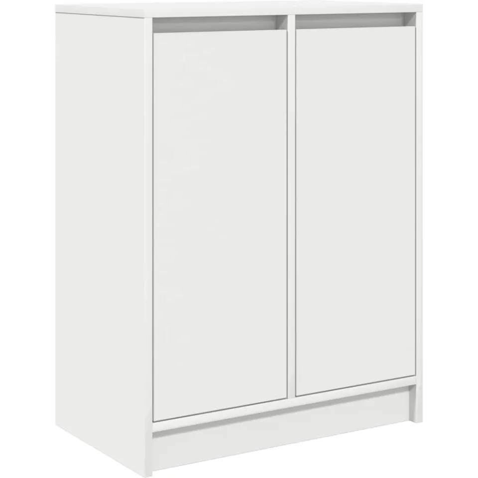 vidaXL Dressoir 57x34x76 cm bewerkt hout wit
