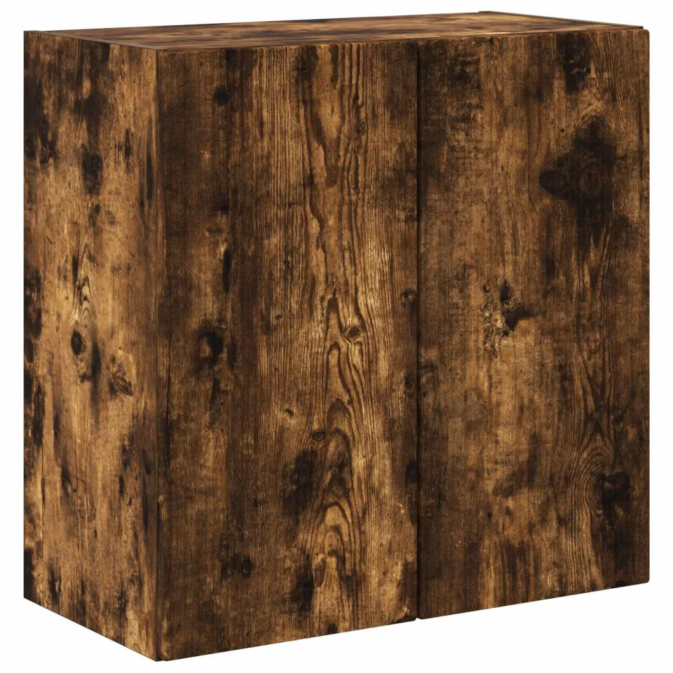 vidaXL TV-wandkast 59,5 x 31 x 60 cm Gerookt eiken Bewerkt hout, foto 3