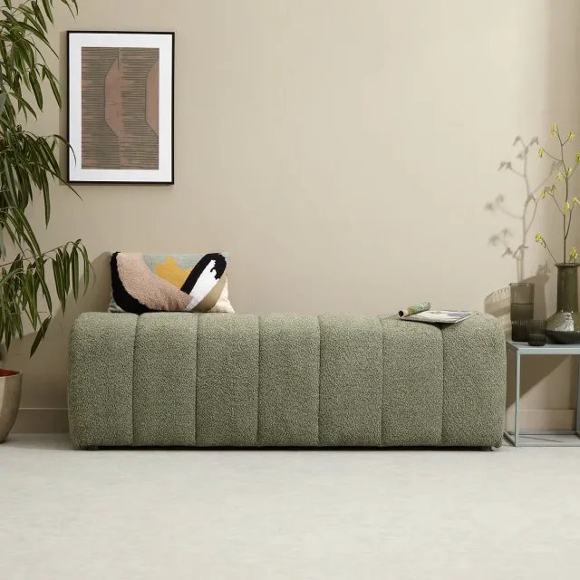 Studio LIVIT Kyo eetkamerbank olijfgroen, foto 2