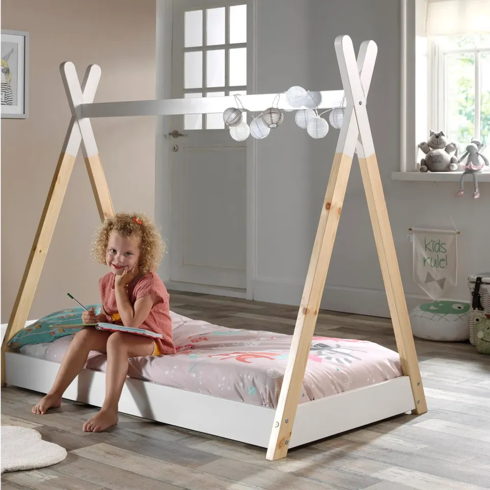 Kleuterbed Winnetou wit, foto 3