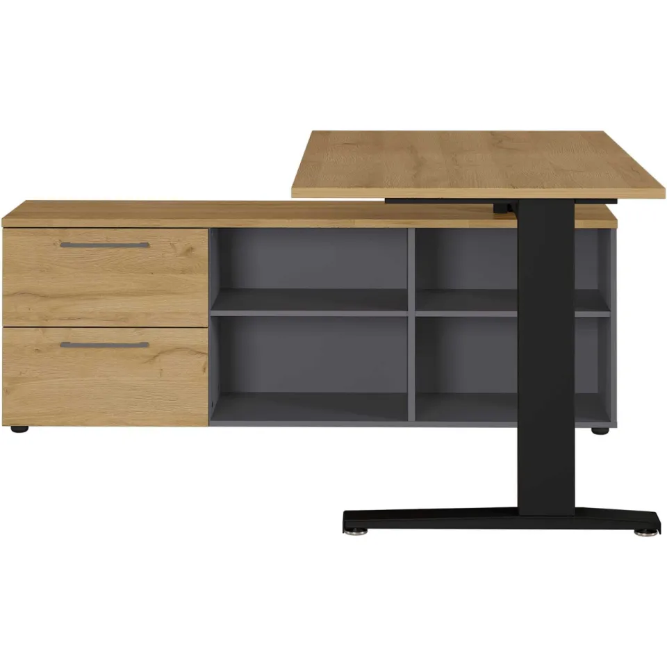 Bureaucombinatie Ergonoma Eiken, foto 3
