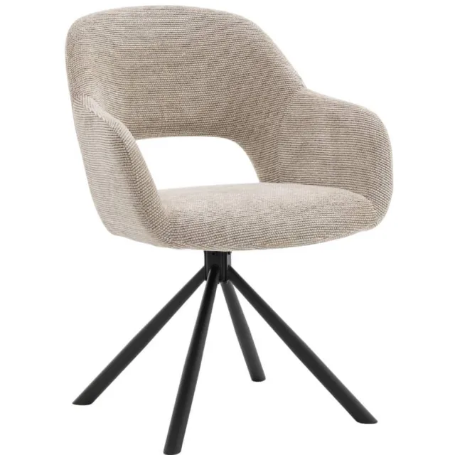 Giga Meubel Livia eetkamerstoel taupe