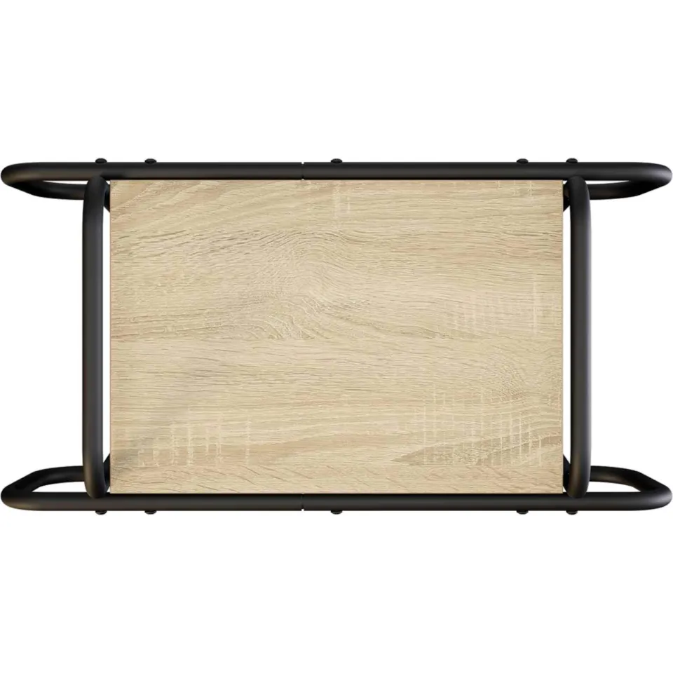 vidaXL Salontafel Sonoma Eiken 60 x 30 x 51 cm Bewerkt hout, foto 4