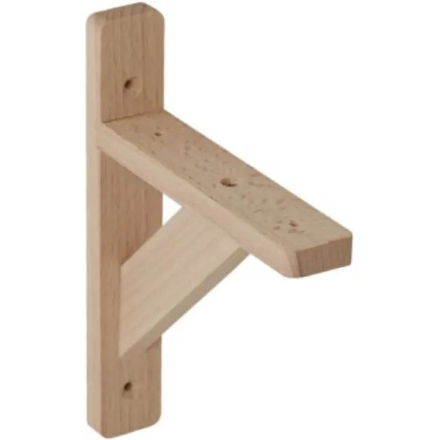 Wovar Houten Plankdrager 15 x 19 cm Beuken | Per Stuk Houtkleur