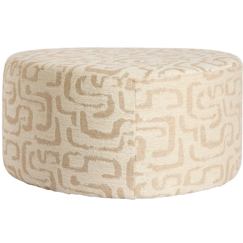 Light & Living poef Liberia beige, foto 3