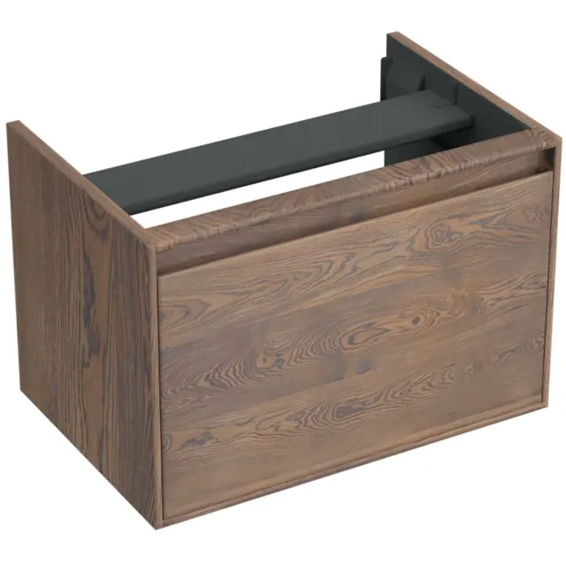 Forzalaqua Onderkast Forzalaqua Reno 59.5x39.5x40 Cm 1 La Softclose Eiken Havanna Bruin