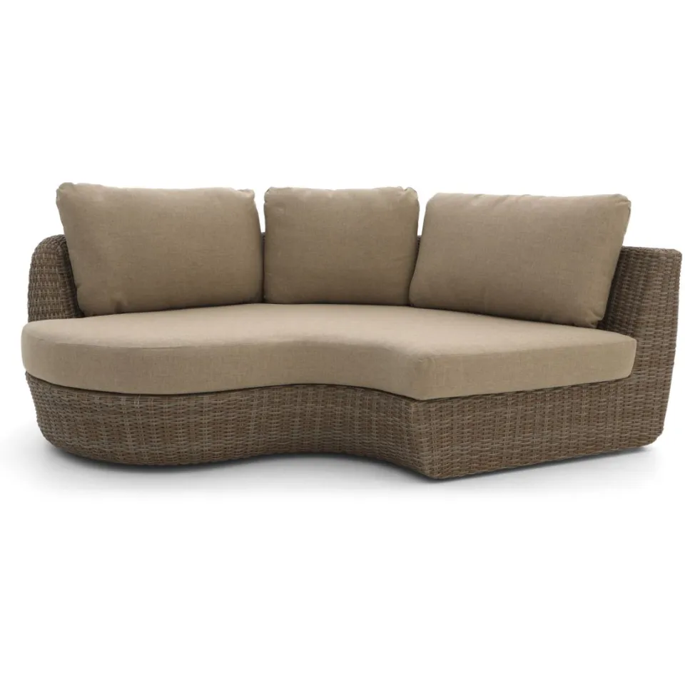 Intenso Furniture Intenso Santa Ninfa hoek loungeset 4-delig taupe, foto 4