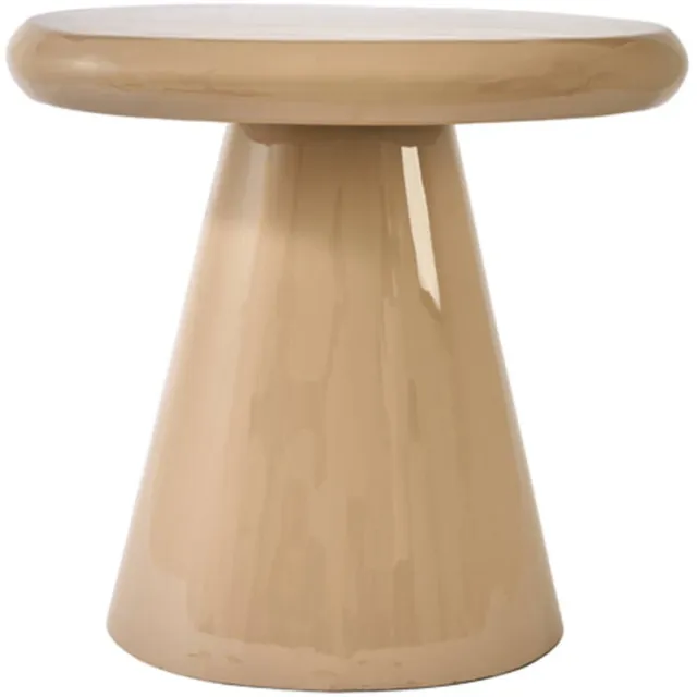 Light & Living Light&living Bijzettafel 55x38x52 cm TARINO glans beige
