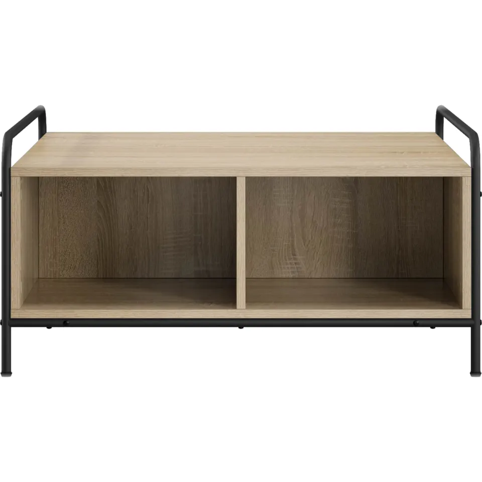 vidaXL Salontafel Sonoma Eiken 50 x 49 x 41 cm Bewerkt hout, foto 2