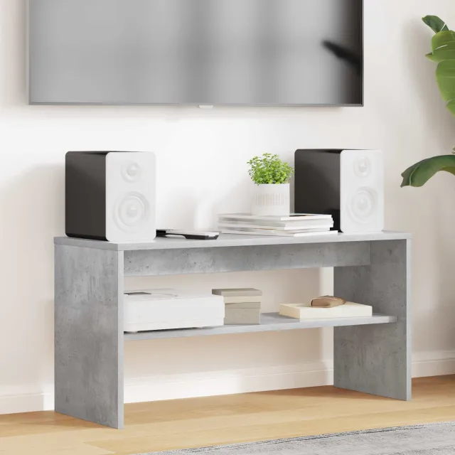 vidaXL TV-kast 80 x 30 x 40 cm Beton Grijs Bewerkt hout