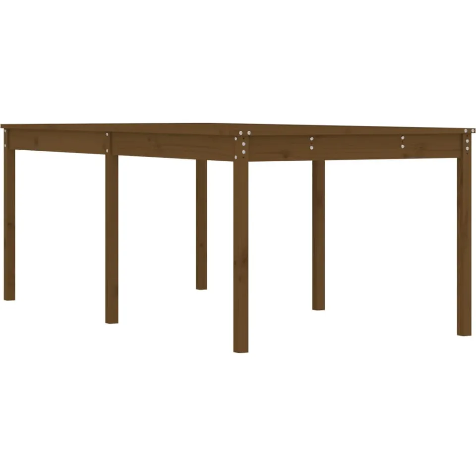 vidaXL Tuintafel 203,5x100x76 cm massief grenenhout honingbruin bruin, foto 4