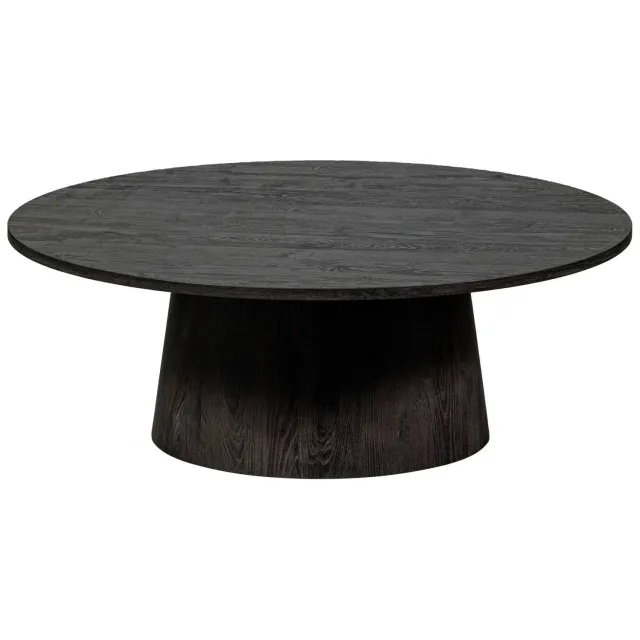 WOOOD Maan Salontafel - MDF - Donkerbruin - 35x100x100 dark brown