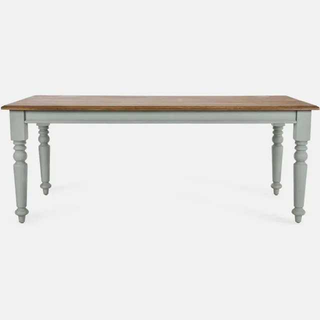 Loberon Tafel Calvière bruin/groen