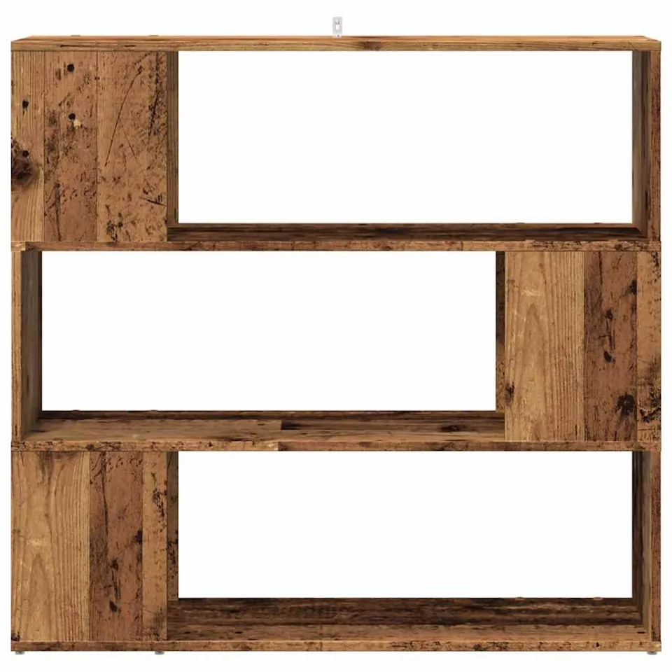 vidaXL Boekenkast/kamerscherm 100x24x94 cm oud houtkleurig bruin, foto 4