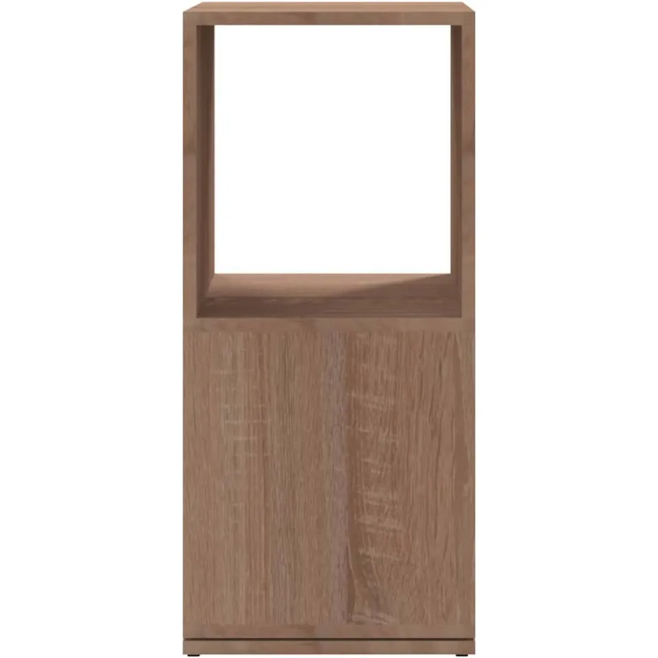 vidaXL Draaikast 34,5x34,5x75,5 cm spaanplaat sonoma eiken, foto 4
