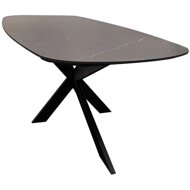 Buitengewoon Boet Barlette Tuintafel - 260x121 cm Antraciet