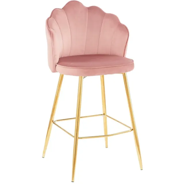Barkruk Chanelle roze