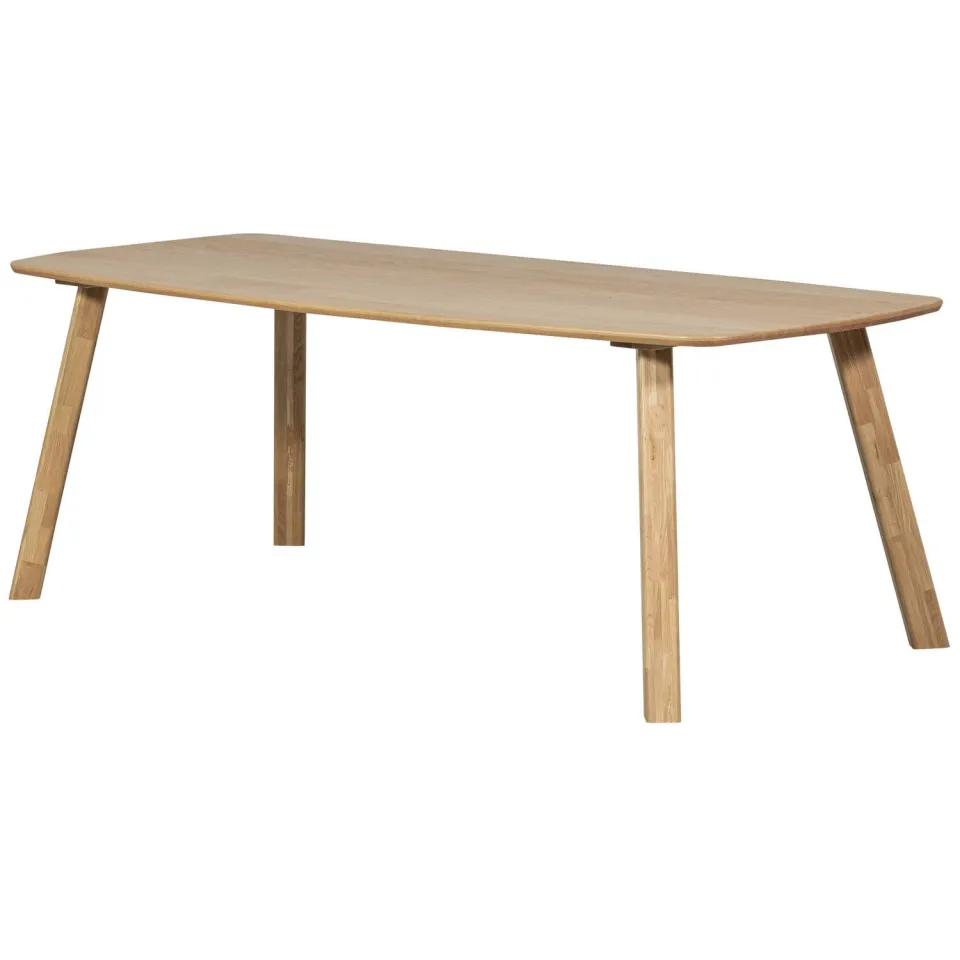 WOOOD Tablo Eettafel Deens Ovaal 180x100 - Eiken - Transparant, foto 2