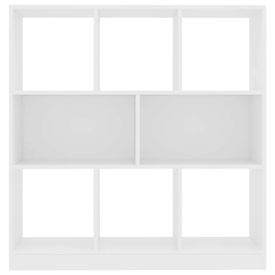 vidaXL Boekenkast 97,5x29,5x100 cm bewerkt hout wit