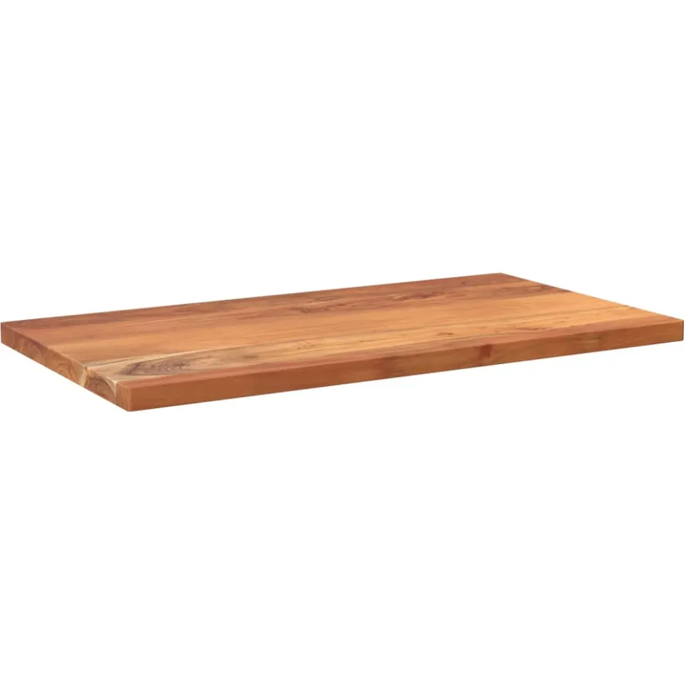 vidaXL Tafelblad rechthoekig 120x60x2,5 cm massief acaciahout Bruin