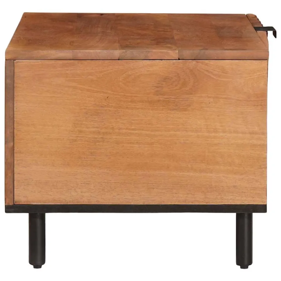 vidaXL Salontafel Bruin 80 x 50 x 40 cm Massief Mango Hout, foto 4