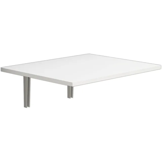 Skye Decor , Klaptafel, Nur - White, Gemelamineerde spaanplaat, Wit, 60 x 50 x 1,8 cm