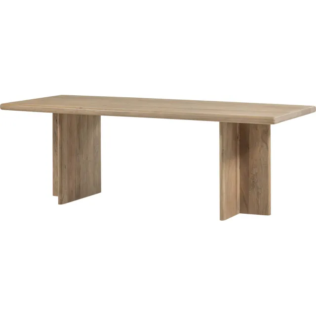 WOOOD Ato Eettafel 220 CM - Mangohout - Naturel - 76x220x90 natural
