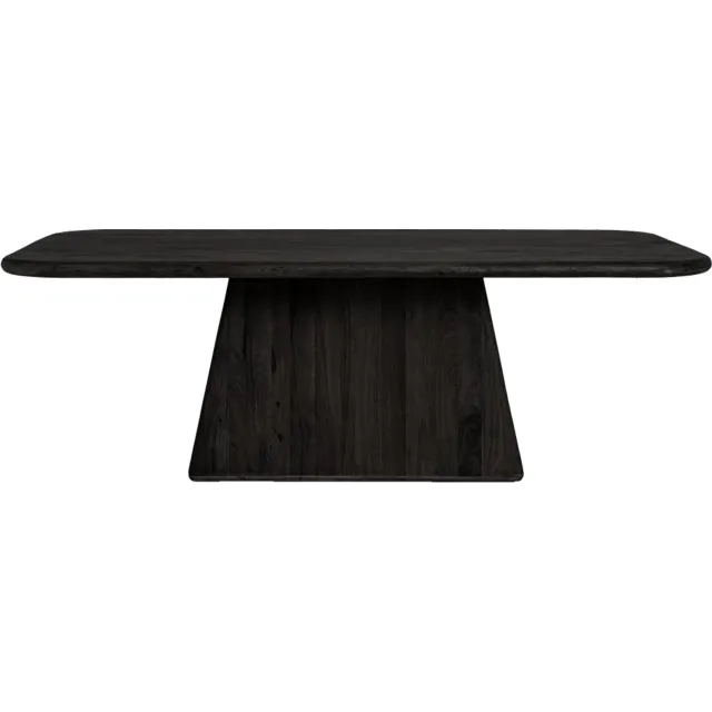 Tower Living Asti eettafel rechthoek - 200 cm - zwart