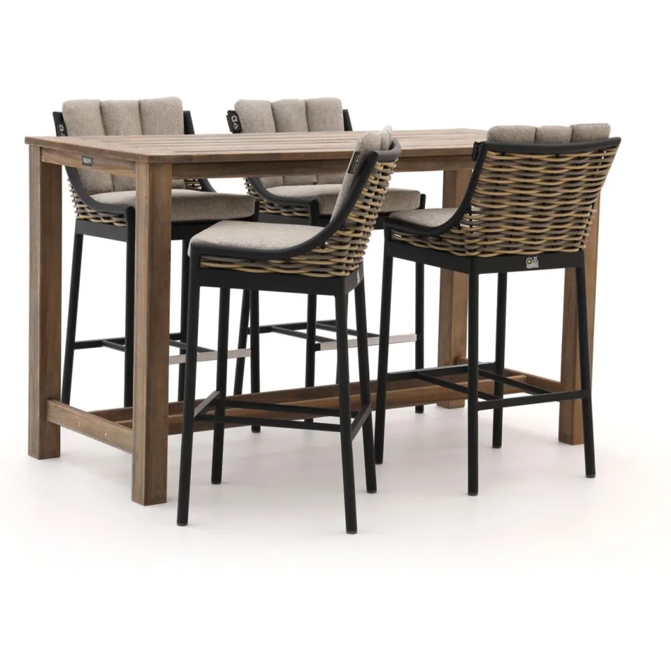 Apple Bee Milou/ROUGH-X 180cm barset 5-delig zwart, foto 4