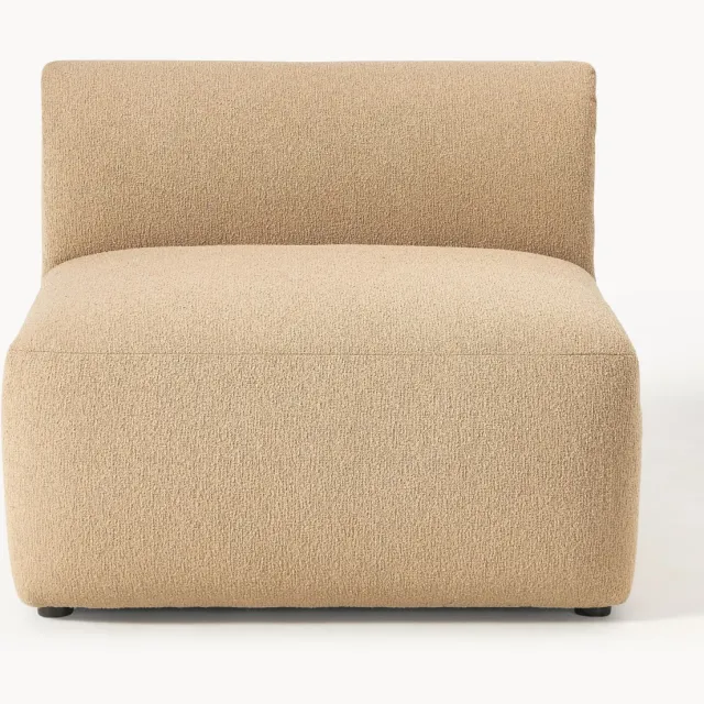 Westwing Collection Bouclé middelste module Sofia Beige