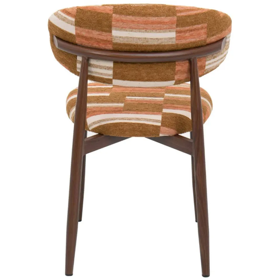 Giga Meubel eetkamerstoel Skara terracotta walnoot, foto 3