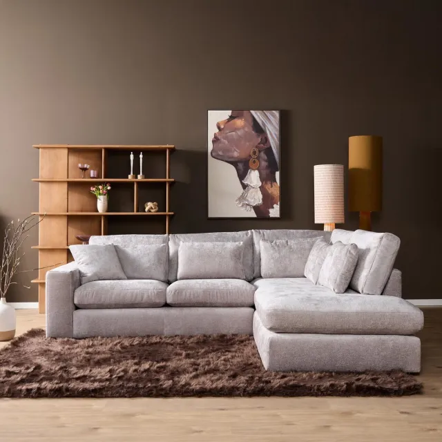 Mysofa Hoekbank Jesse 2,5-zits Rechts Greige