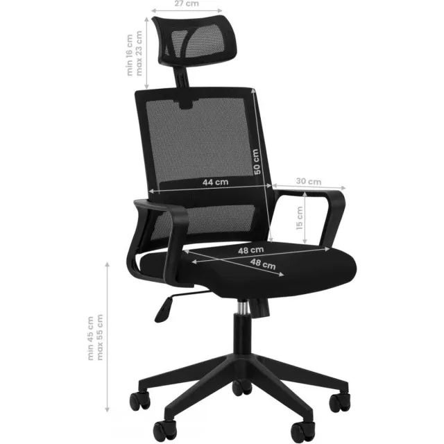 Activeshop Bureaustoel Multikleur