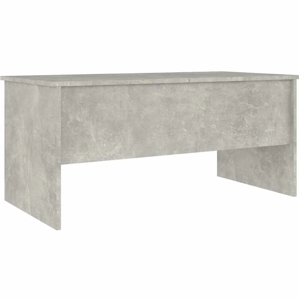 vidaXL Salontafel 102x50,5x46,5 cm bewerkt hout betongrijs grijs, foto 3
