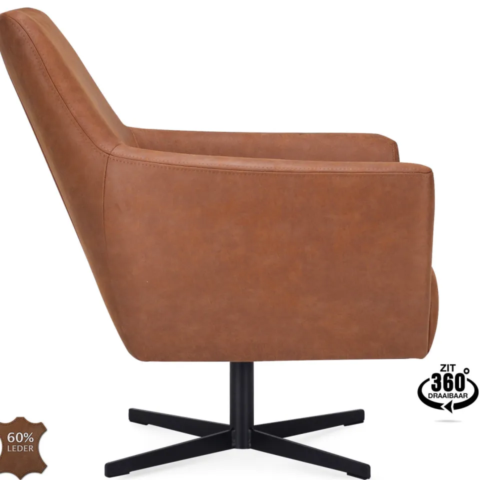 Wehkamp Home Fauteuil Harry camel, foto 5