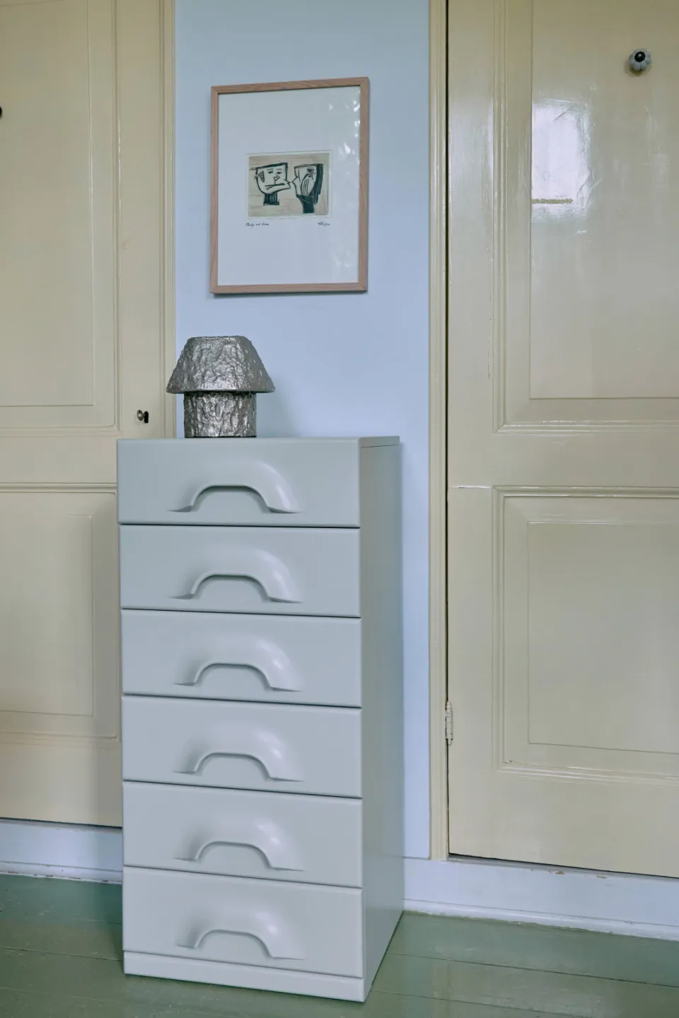 HKLIVING ladekast Chest lichtblauw, foto 3