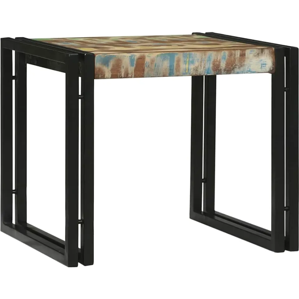vidaXL Salontafel 2 st Multikleur 48 x 40 x 40 cm meerkleurig, foto 2